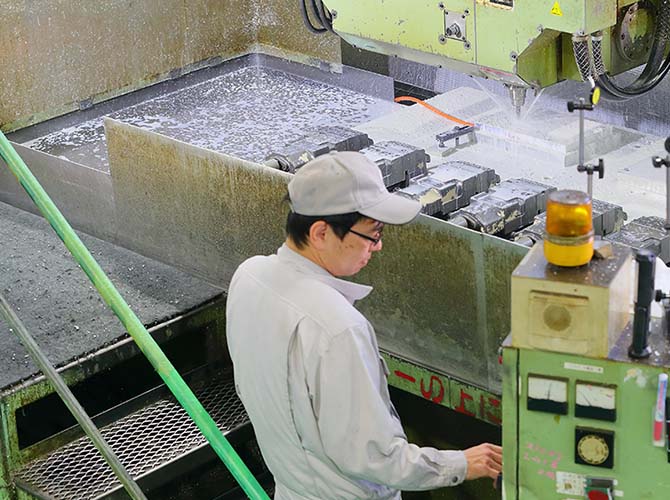 「一貫生産に対応！」